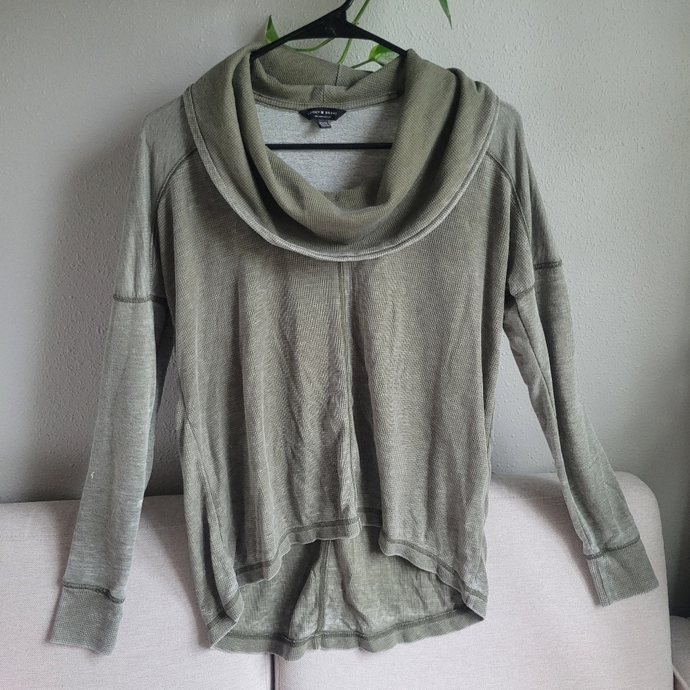 Lucky Brand Cowl Neck Women's Top